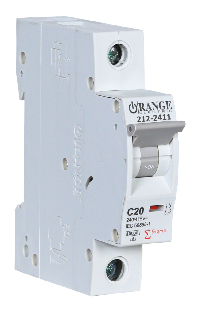 SIGMA 20Amp. 1Pole, Type C,  240/415V, 10kA MCB