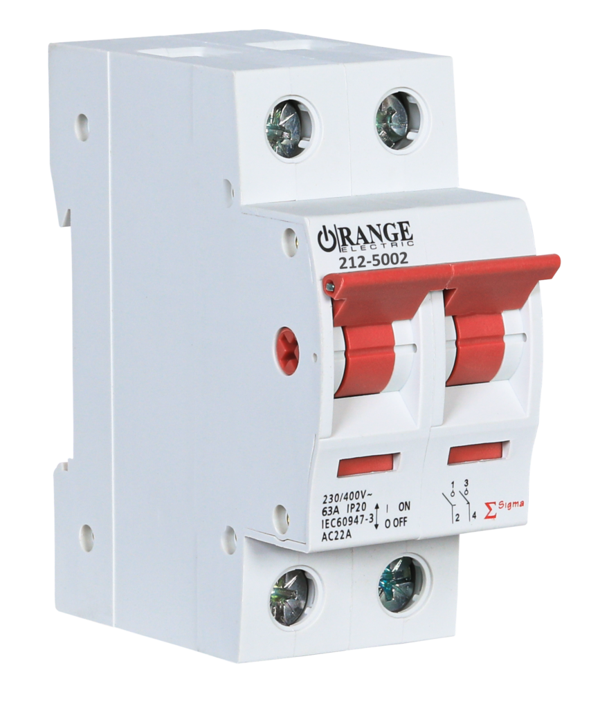 SIGMA 63Amp. 2Pole 230/400V Isolator