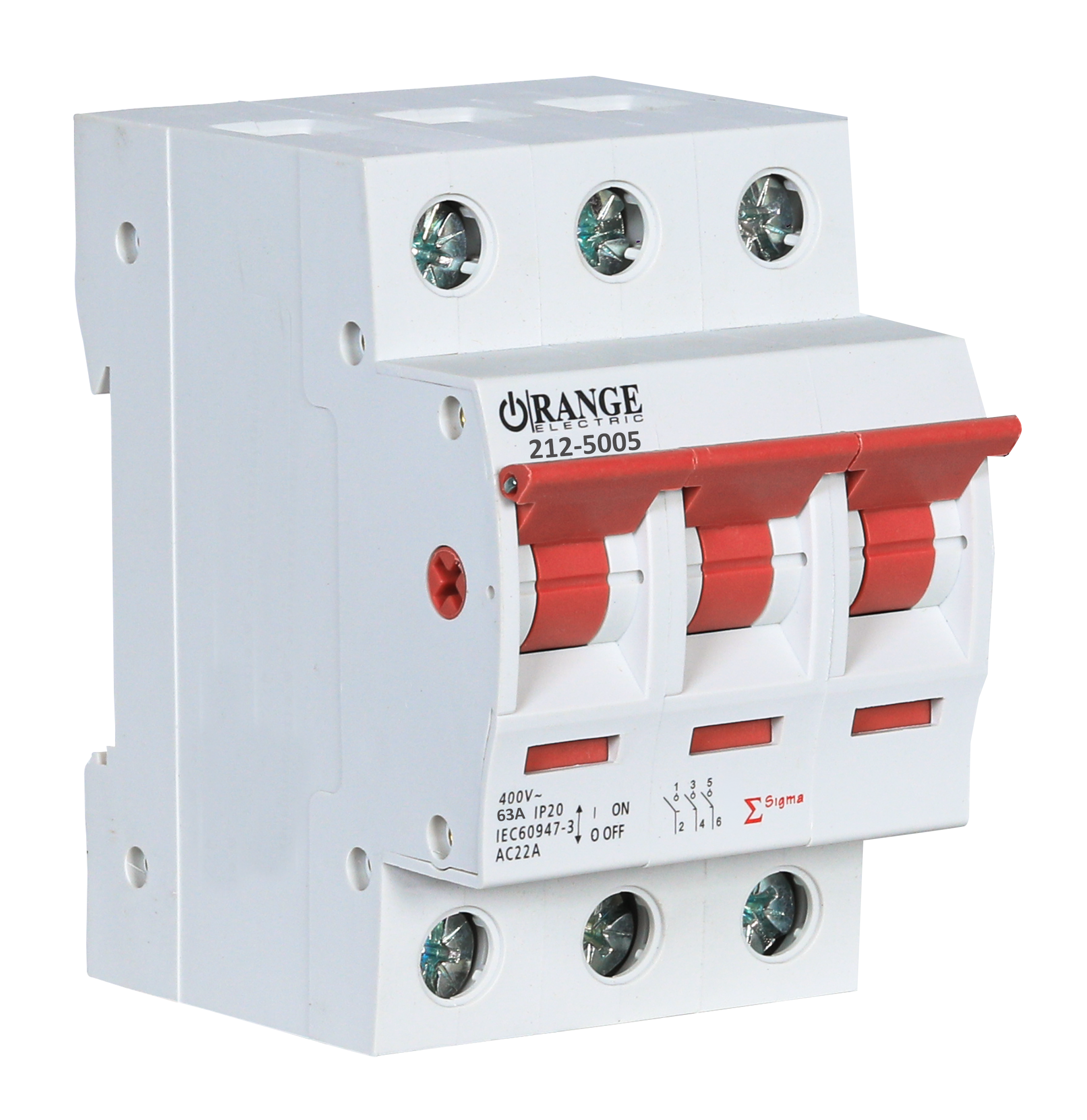 SIGMA 63Amp. 3Pole 400V Isolator