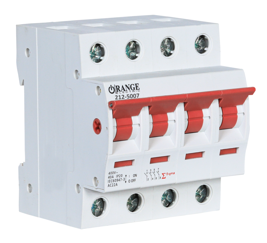 SIGMA 40Amp. 4Pole 400V Isolator