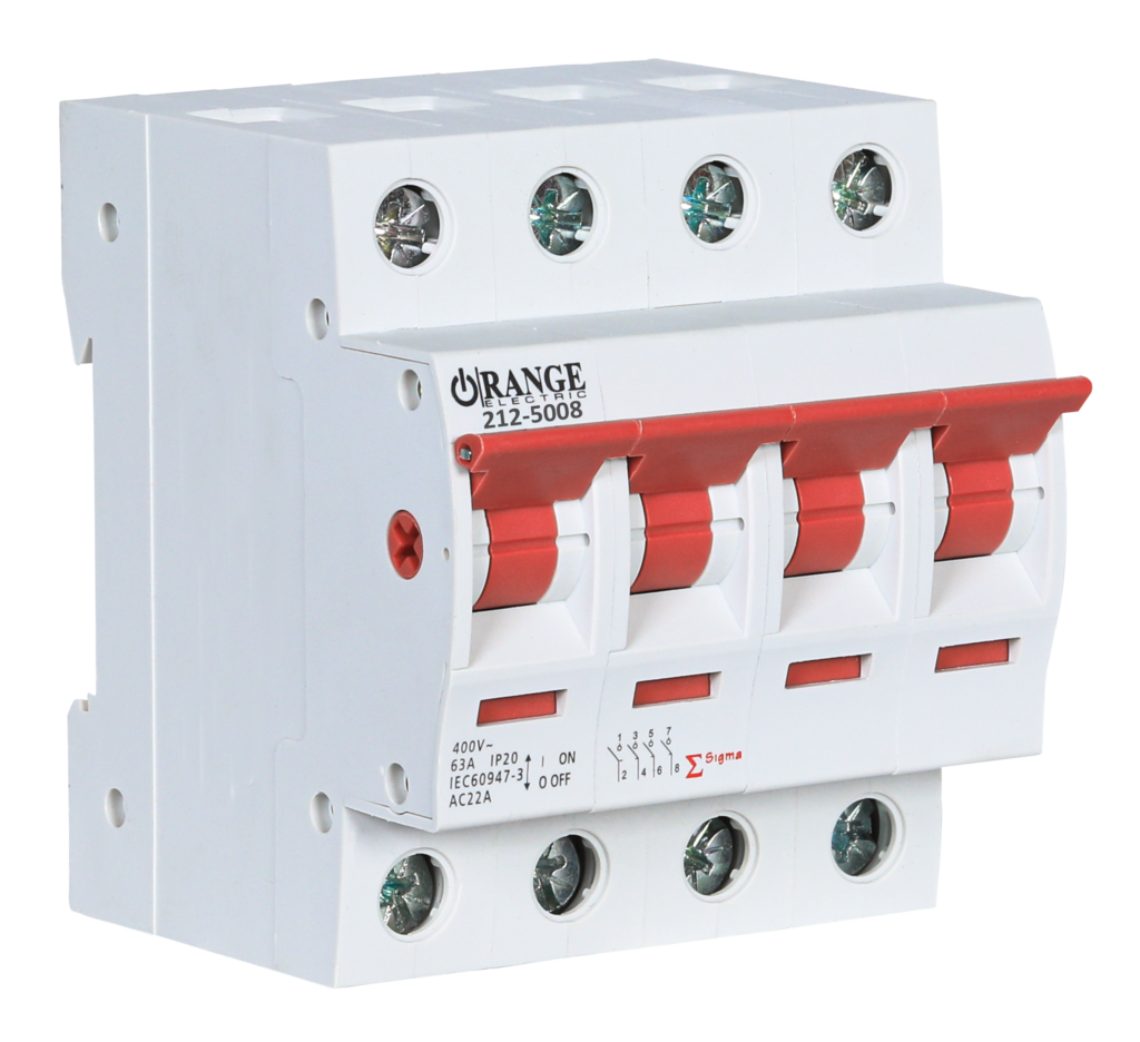 SIGMA 63Amp. 4Pole 400V Isolator