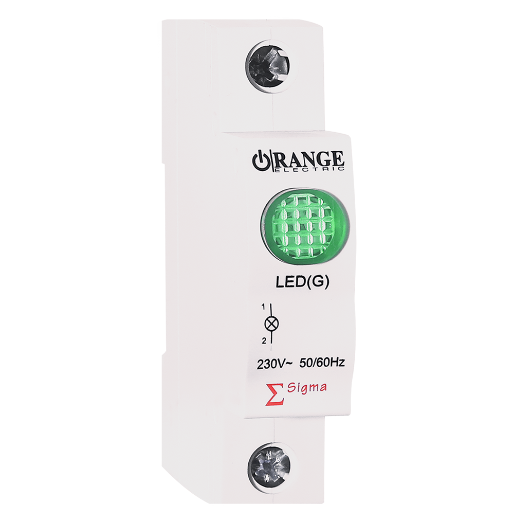 230VAC MCB with LED Indicator Green