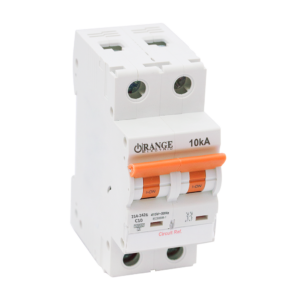 10KA 10Amp. 2Pole, Type C, 415V, 10kA MCB
