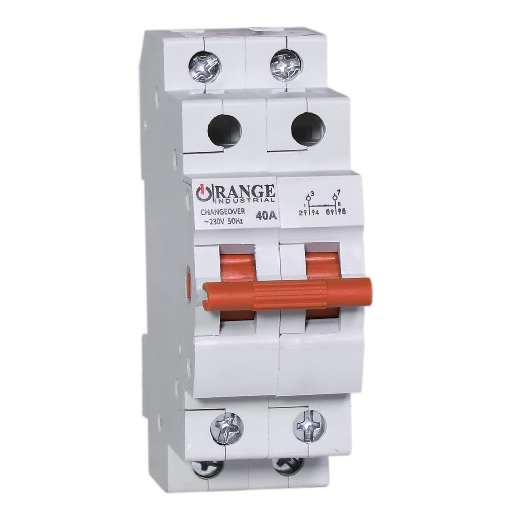 Changeover Switch 2Pole 40Amp. MCB TYPE