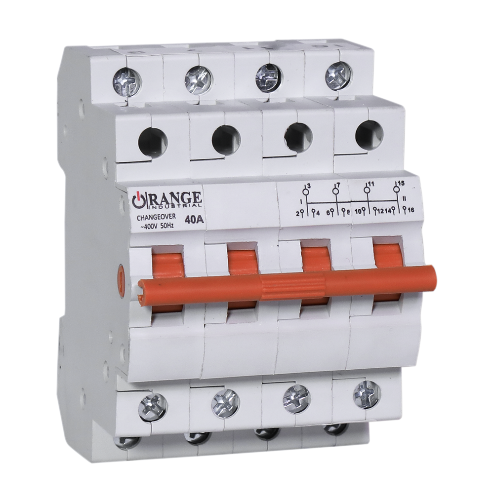 Changeover Switch 4Pole 40Amp. MCB TYPE