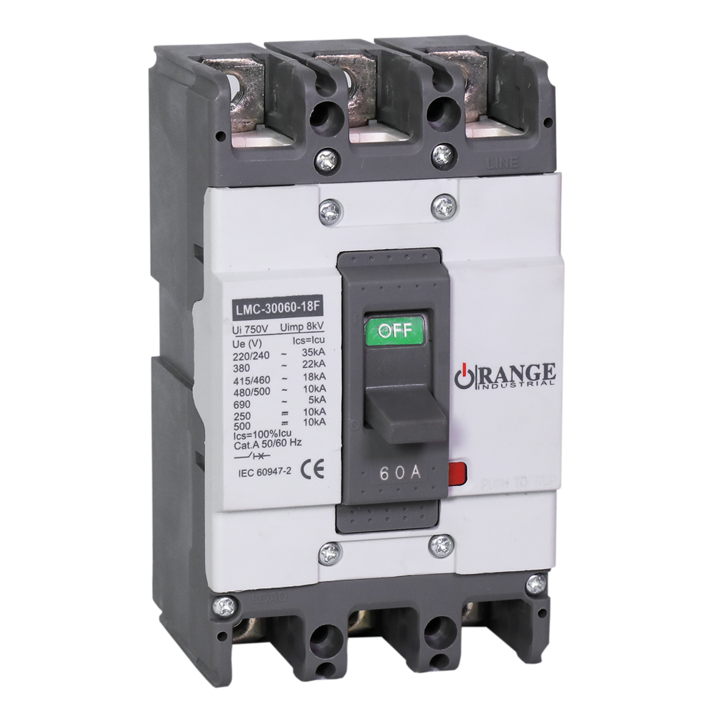 100Amp. 3Pole MCCB 18kA – Fixed Type