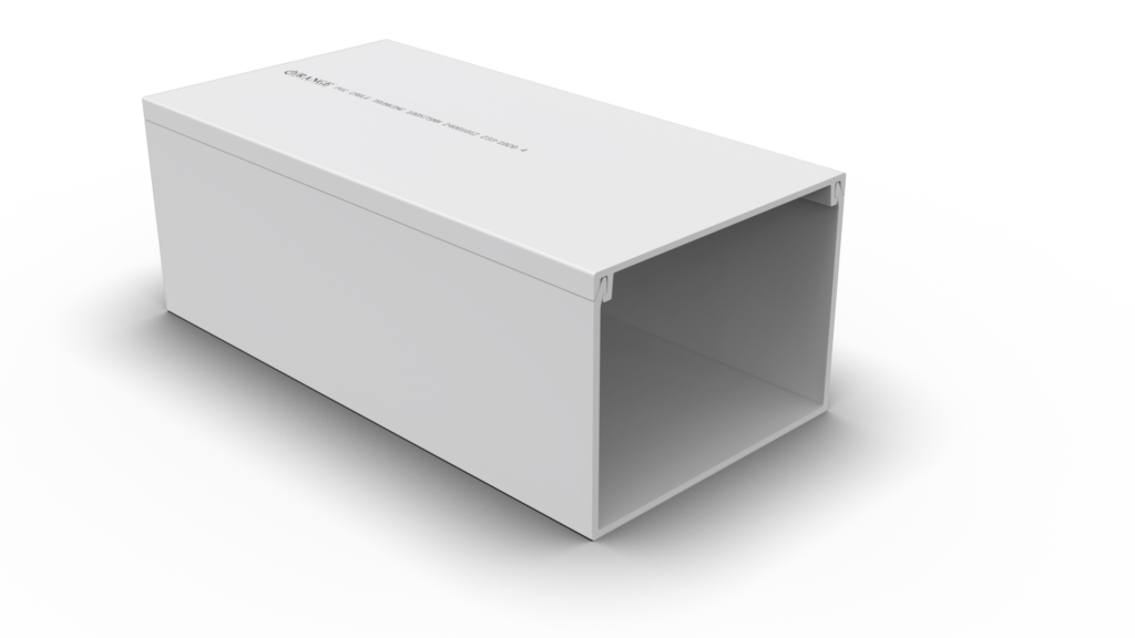 100mmX75mm uPVC Cable Trunking