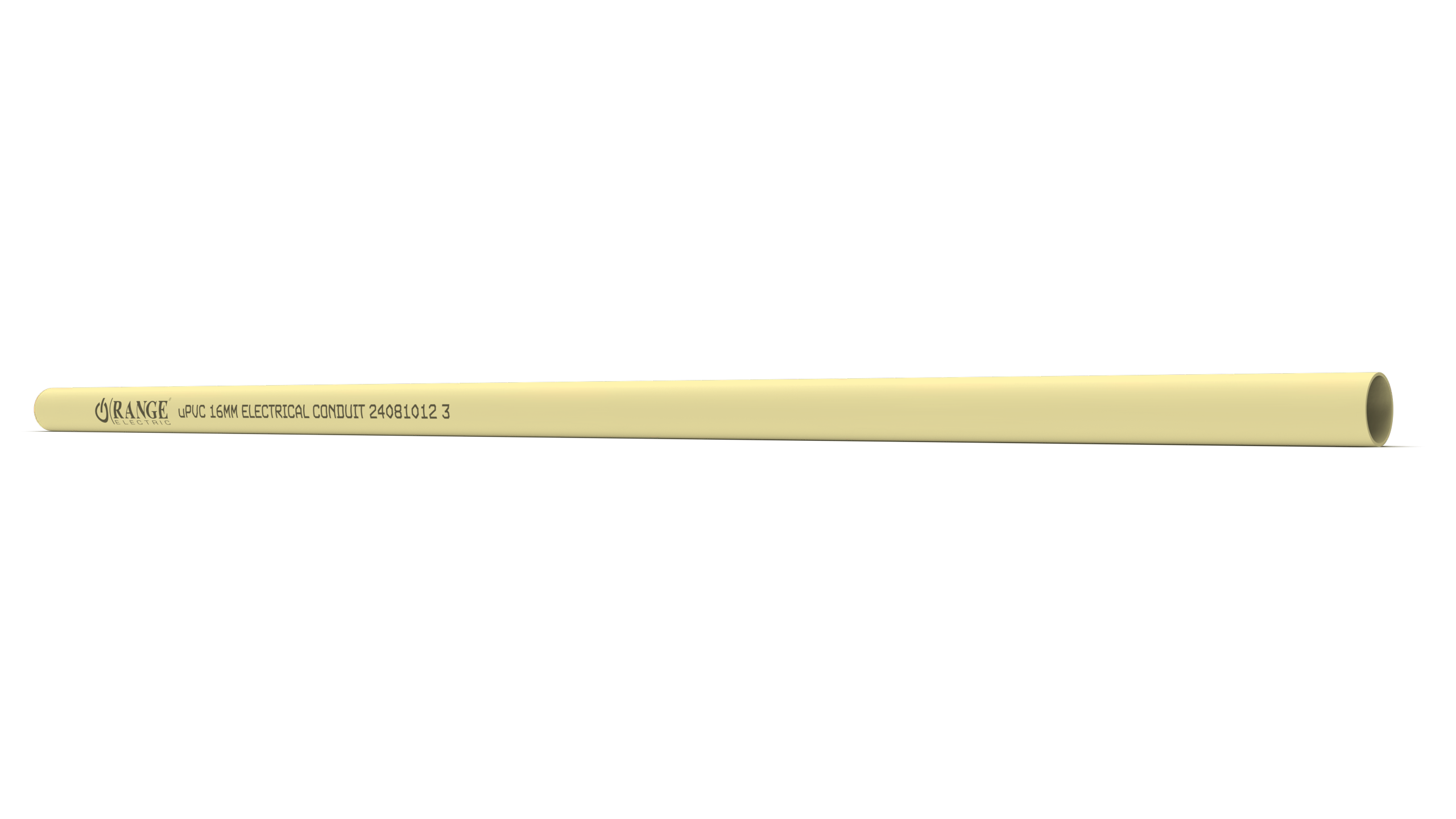 16mm / 1/2" uPVC Conduit Pipe (yellow)