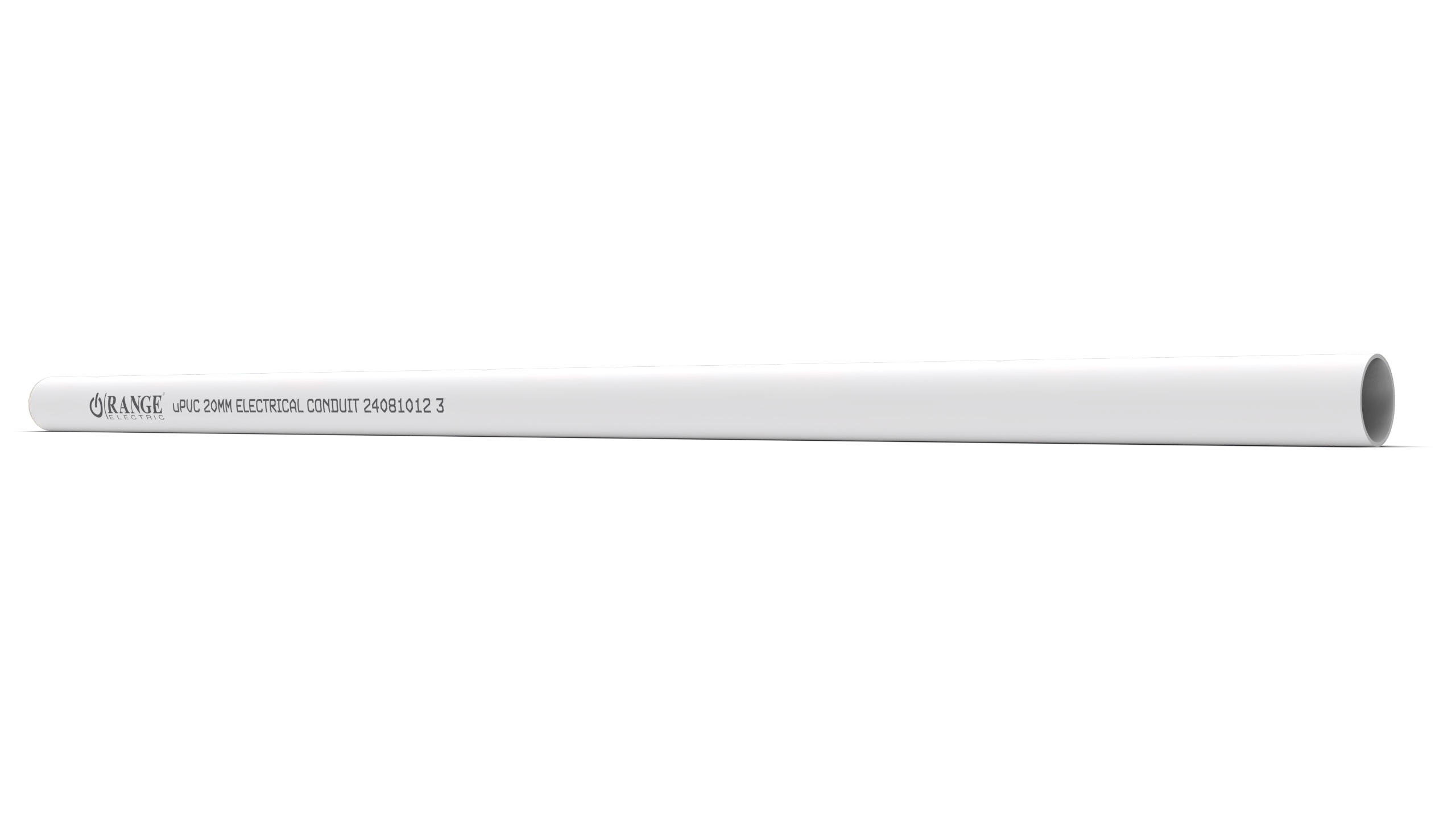 20mm / 3/4" uPVC Conduit Pipe (white)