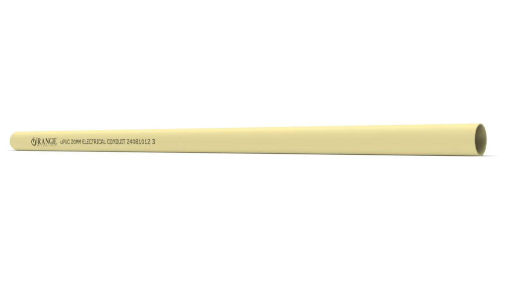 20mm / 3/4″ uPVC Conduit Pipe (yellow)