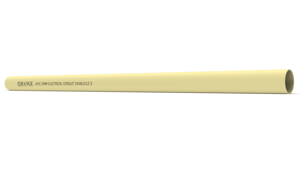 25mm / 1″ uPVC Conduit Pipe (yellow)
