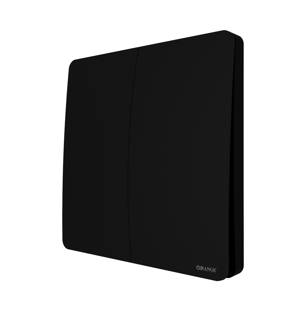 2Gang RF Kinetic Switch (IP67) Black