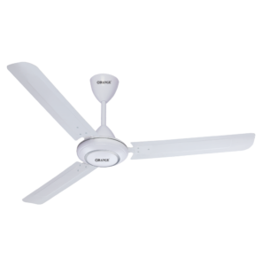 56”Ceiling Fan 75Watt Aluminium with Aluminium Blades - White