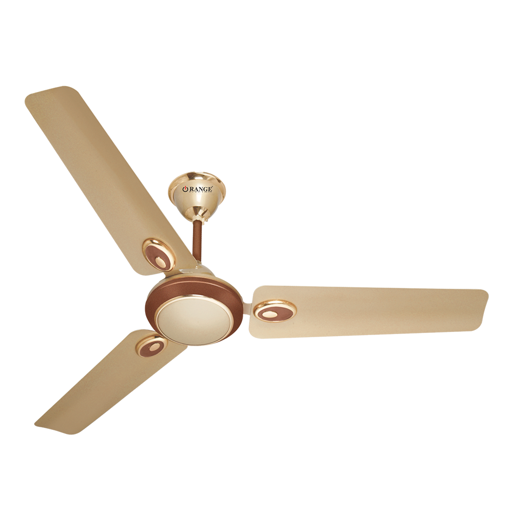 56″ Decorative Ceiling Fan 70Watt – Beige Brown
