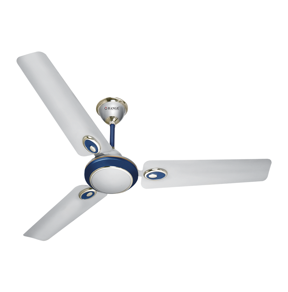 56″ Decorative Ceiling Fan 70Watt – Silver Blue
