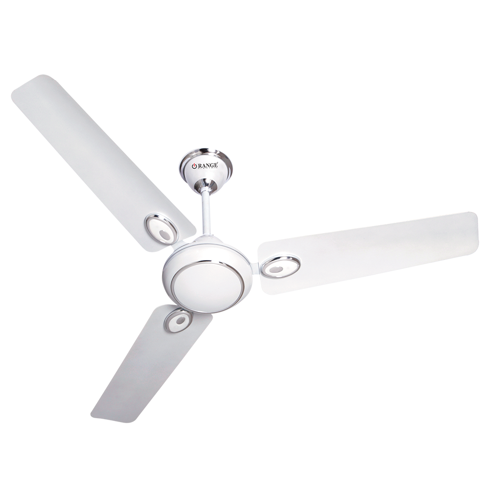 56″ Decorative Ceiling Fan 70Watt – Pearl White Silver