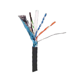 CAT6 SFTP Cable, 23 AWG PE – Black – 305m Reel (in a Box)