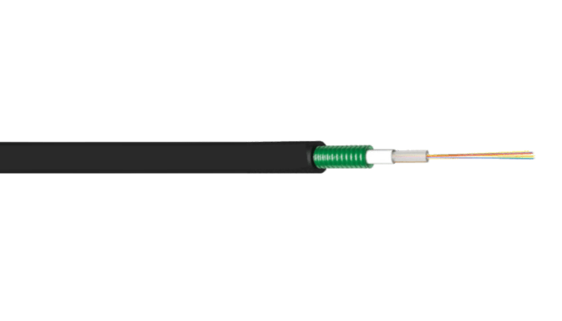 12 core MM outdoor armoured cable OM3