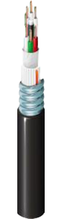 12 core SM outdoor armoured cable OS2