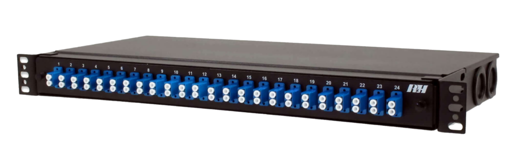 Fiber Patch Panel SC 12 Duplex (24 Port) unloaded
