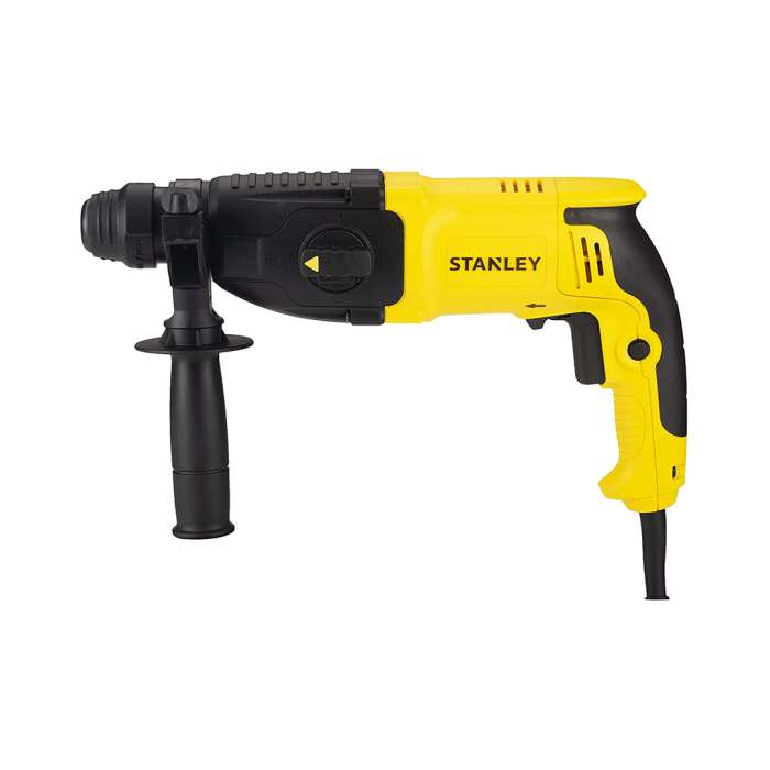 STANLEY 32mm 3Mode 1250W L Shaped SDS+ Hammer + K