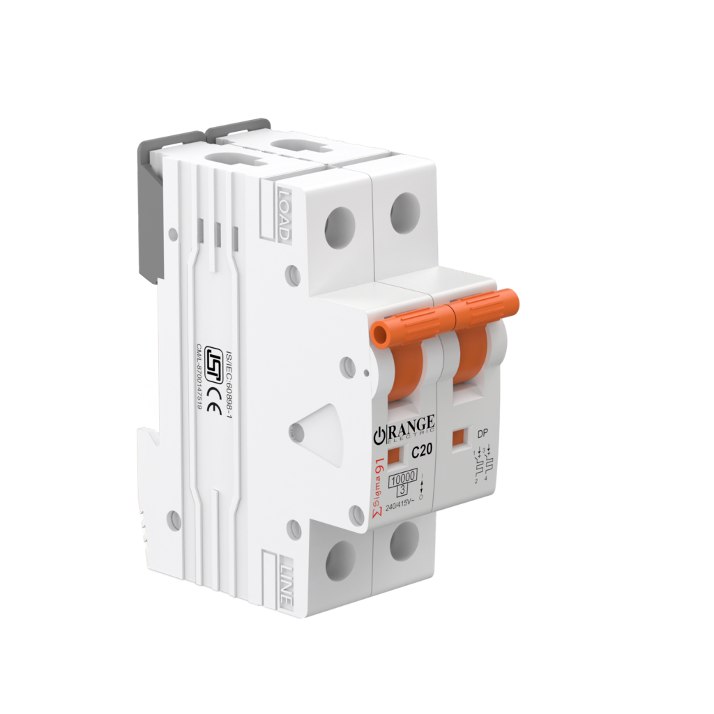 Sigma91 MCB 6Amp. 2Pole MCB 10kA Type C