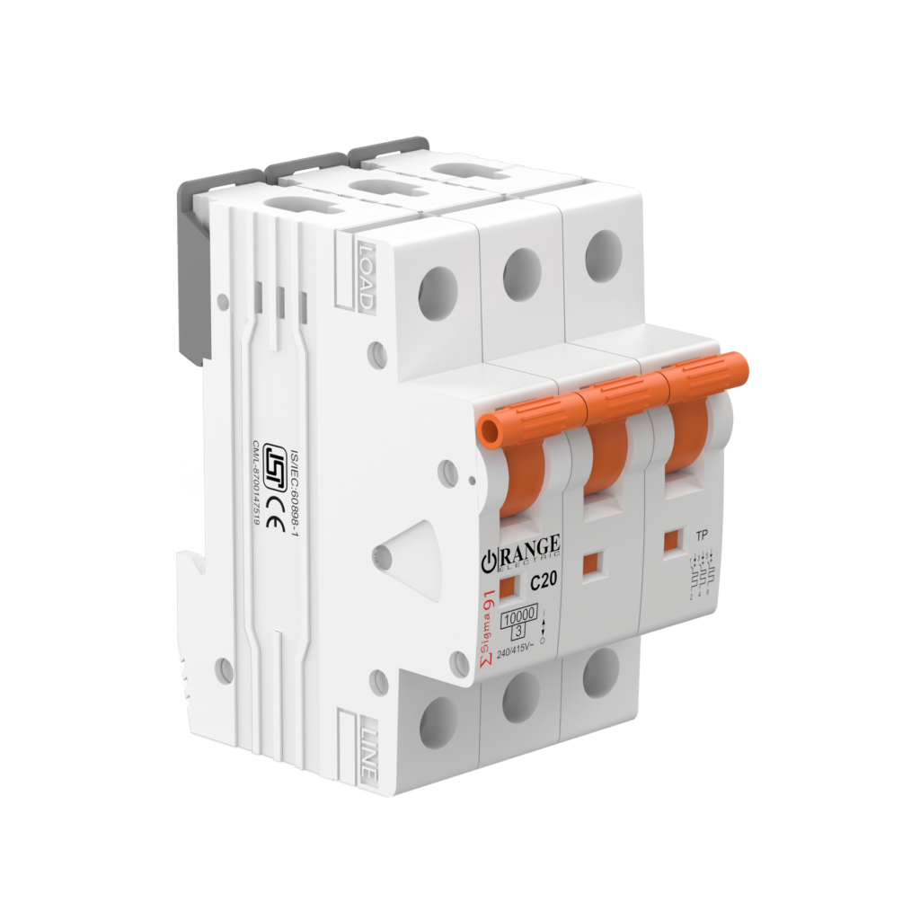 Sigma91 MCB 32Amp. 3Pole MCB 10kA Type C