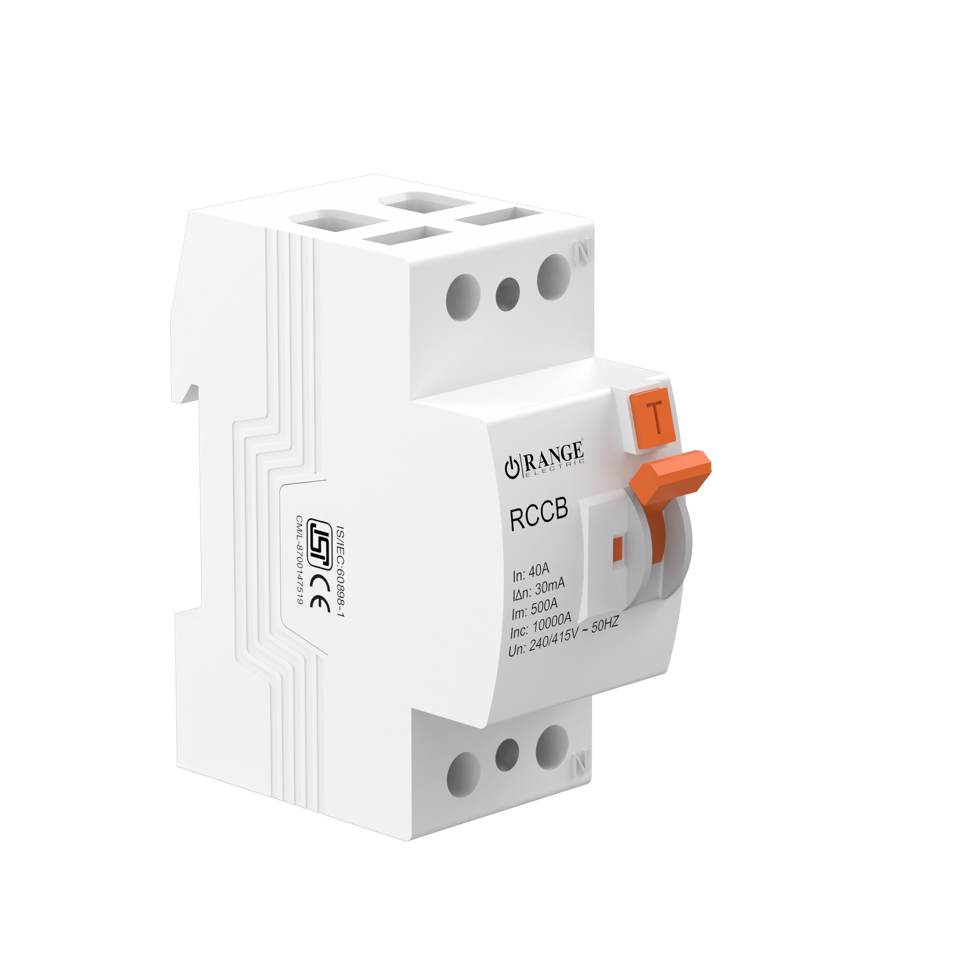 Sigma91 RCCB 63Amp. 30mA 2Pole Type AC
