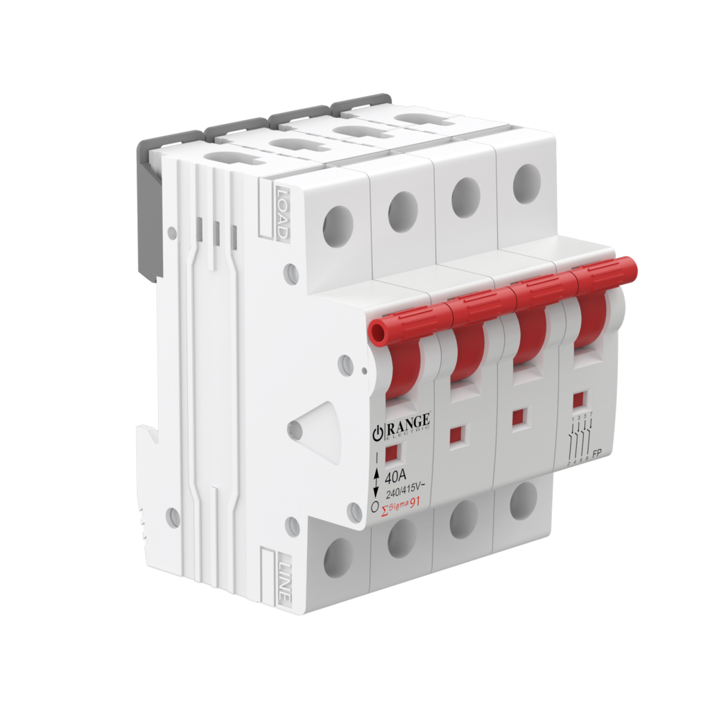 Sigma91 Isolator 100Amp. 4Pole