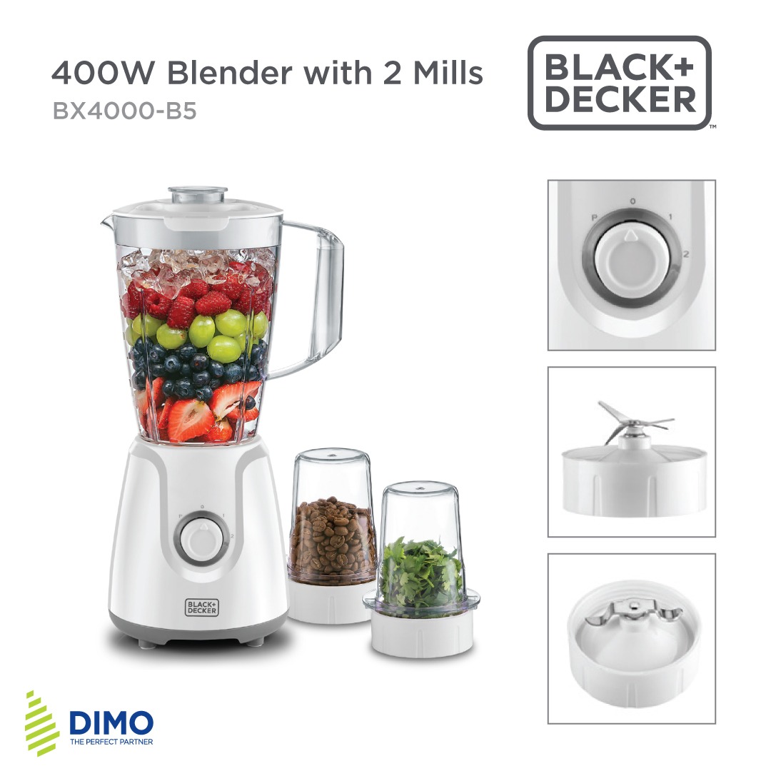 Black and Decker 750W 5 in 1 34 Function Food Processor