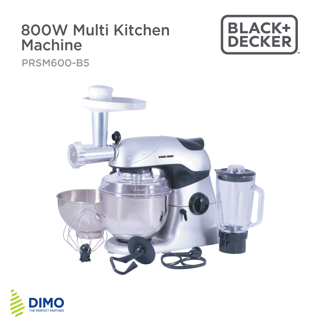 Black and Decker 700W High Speed Premium Blender with Glass Jar