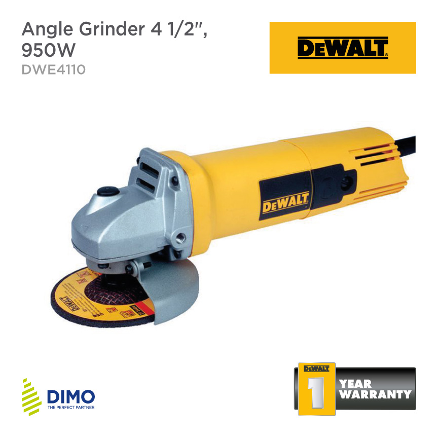 DEWALT 180MM ANGLE GRINDER – 7″, 2200W