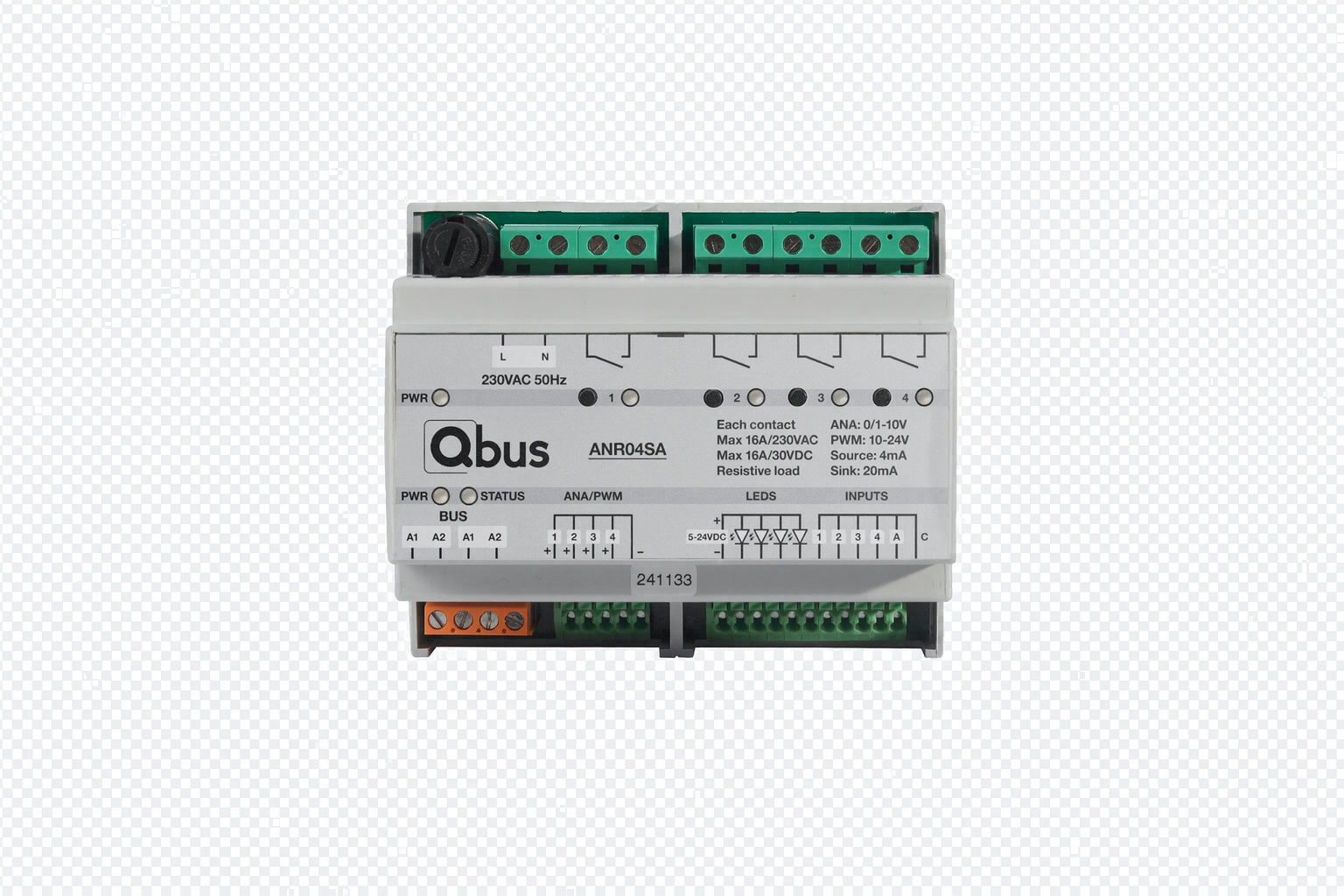 Analogue dimmer (4x 0/1-10V or PWM + 4x relay)