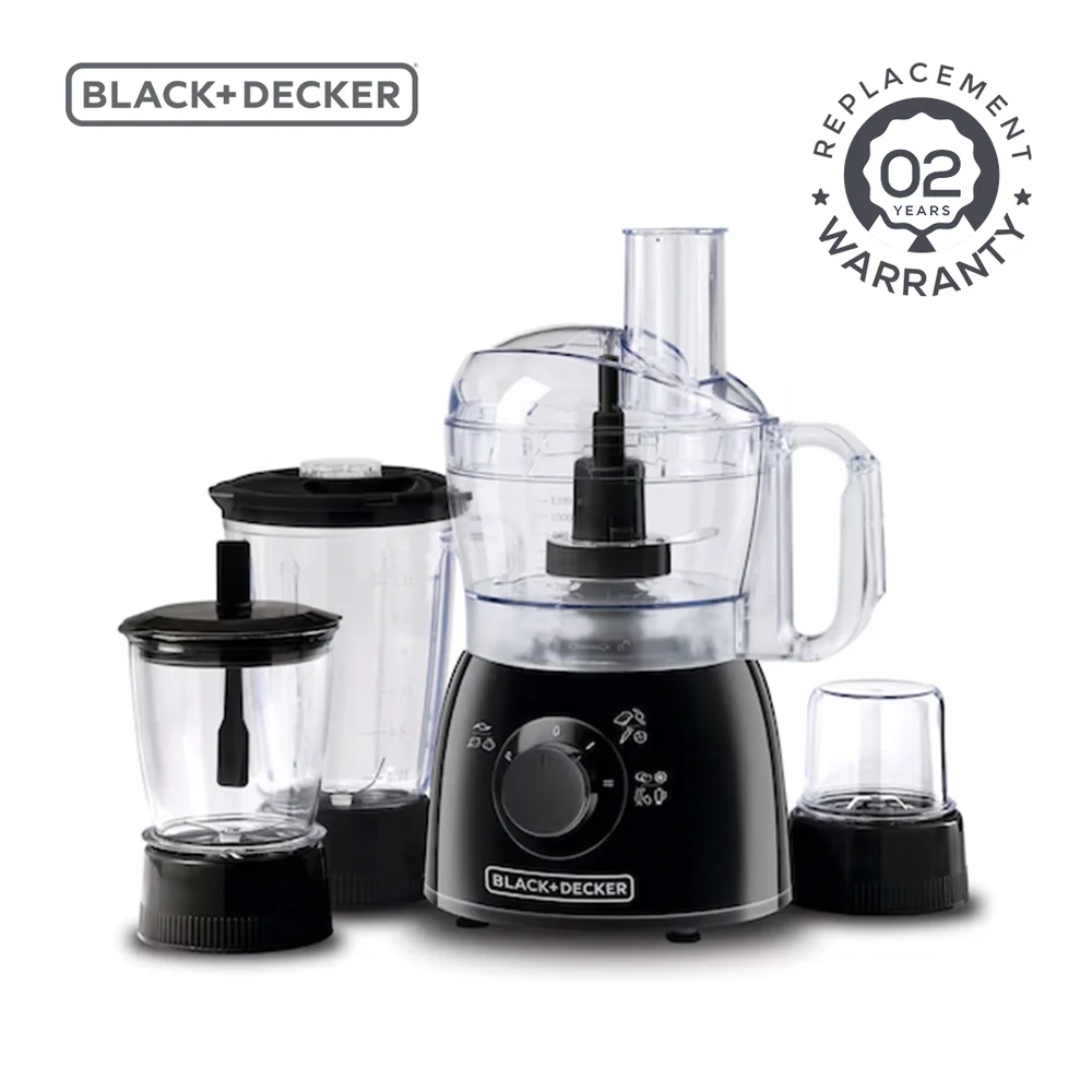 Black & Decker 600W Food Processor – 29 Functions