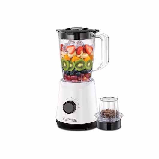 Black & Decker 500W Blender with 1 Grinder – Black