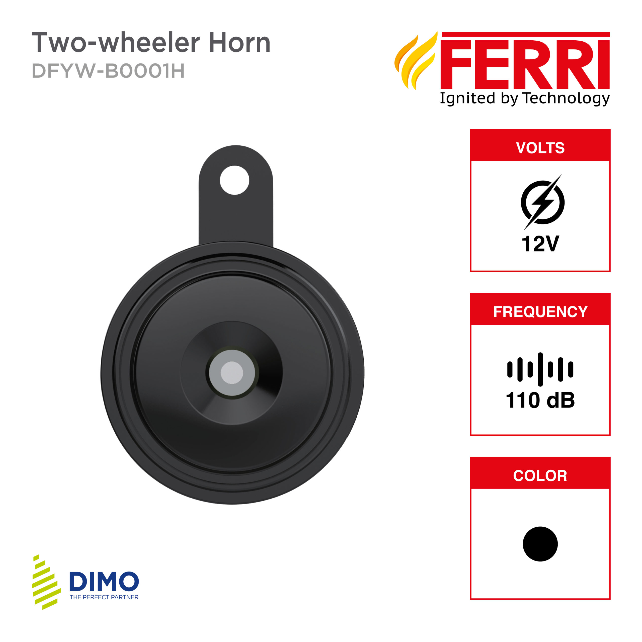FERRI Fan Fare Horn