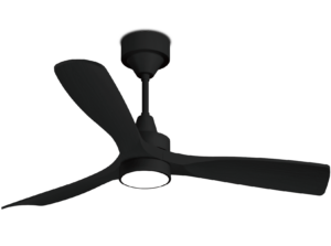 Viera DC Ceiling Fan with Light – Full Black