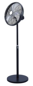 IP 65 Outdoor 18 Inch Pedestal Fan-Black