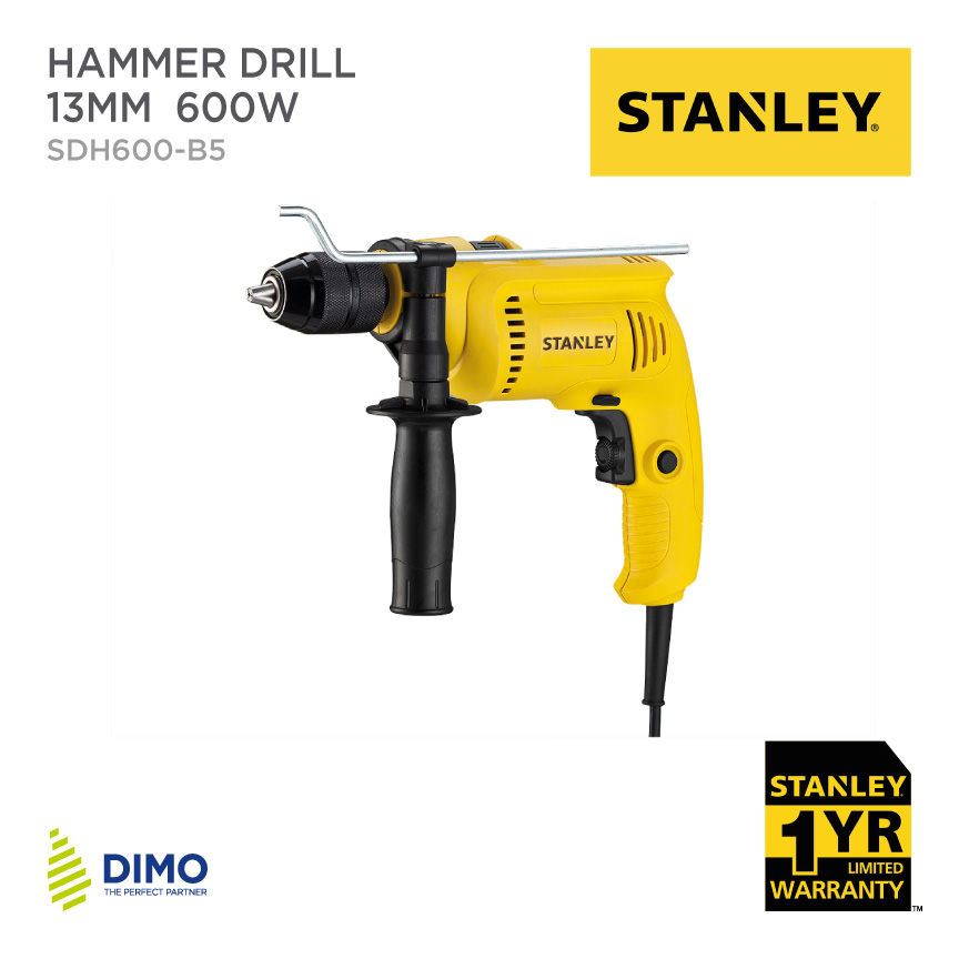 STANLEY HAMMER DRILL KIT 13 MM