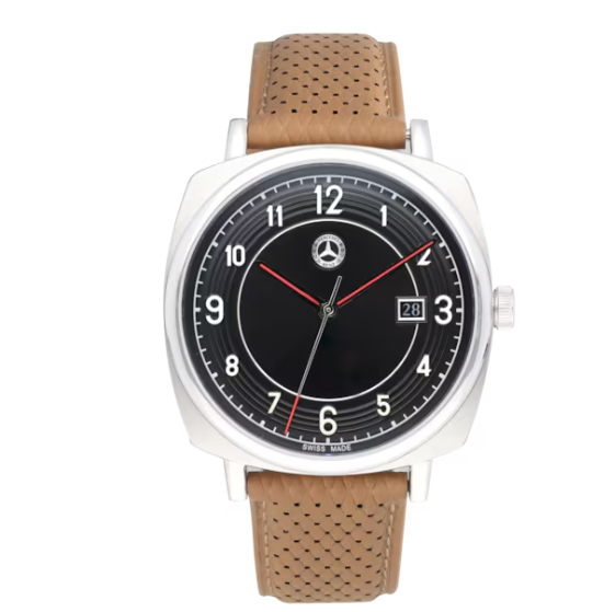 Men’s chronograph watch, CLASSIC, Silver Arrow