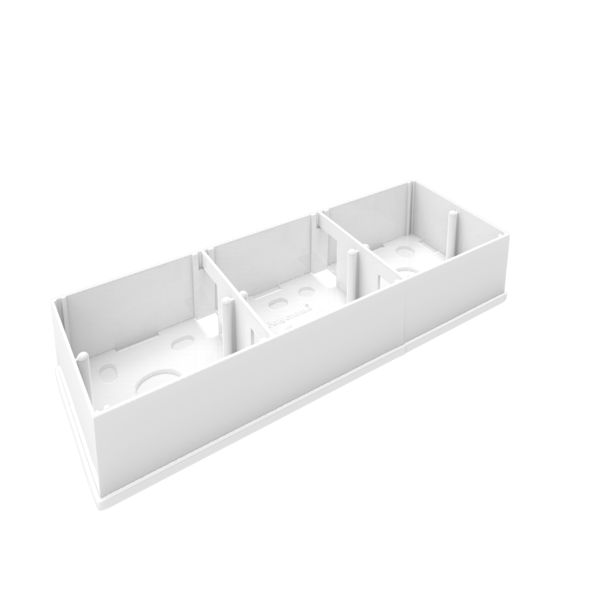 Mounting Box – 3 way (265 x 94 x 38)