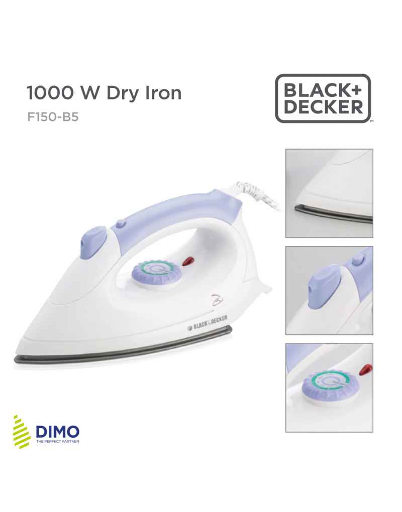 Black and Decker 1085W Travel Iron