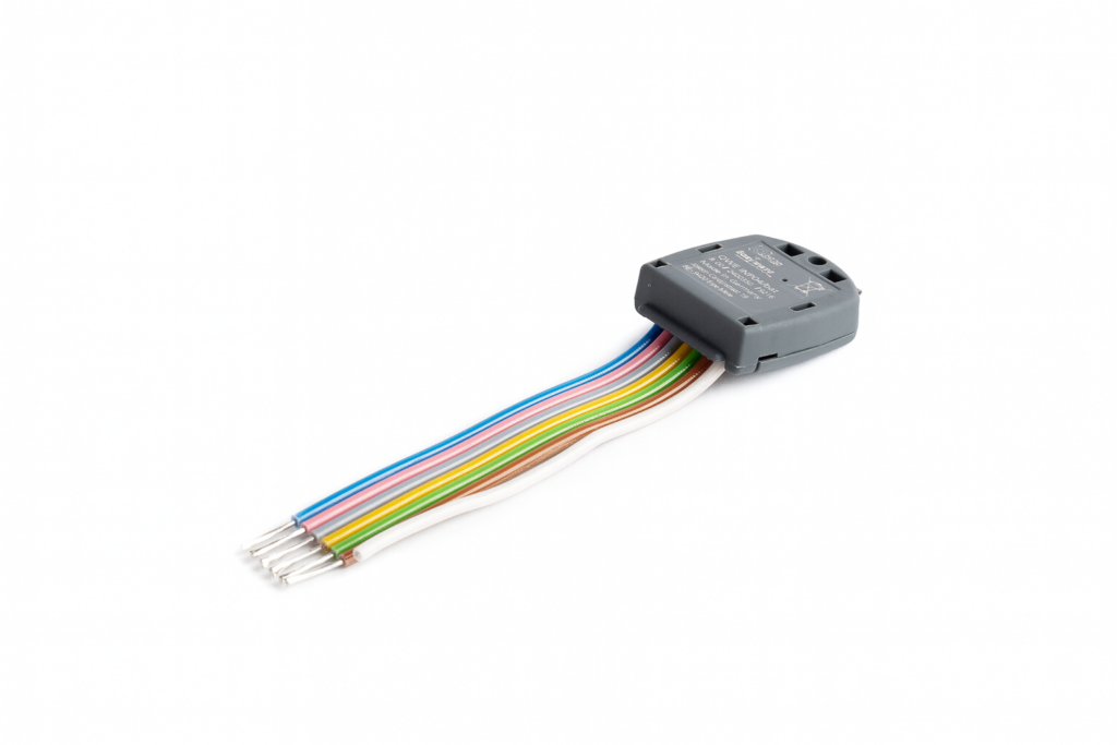 Qbus Wireless Easywave input module (battery-powered) for 4 buttons