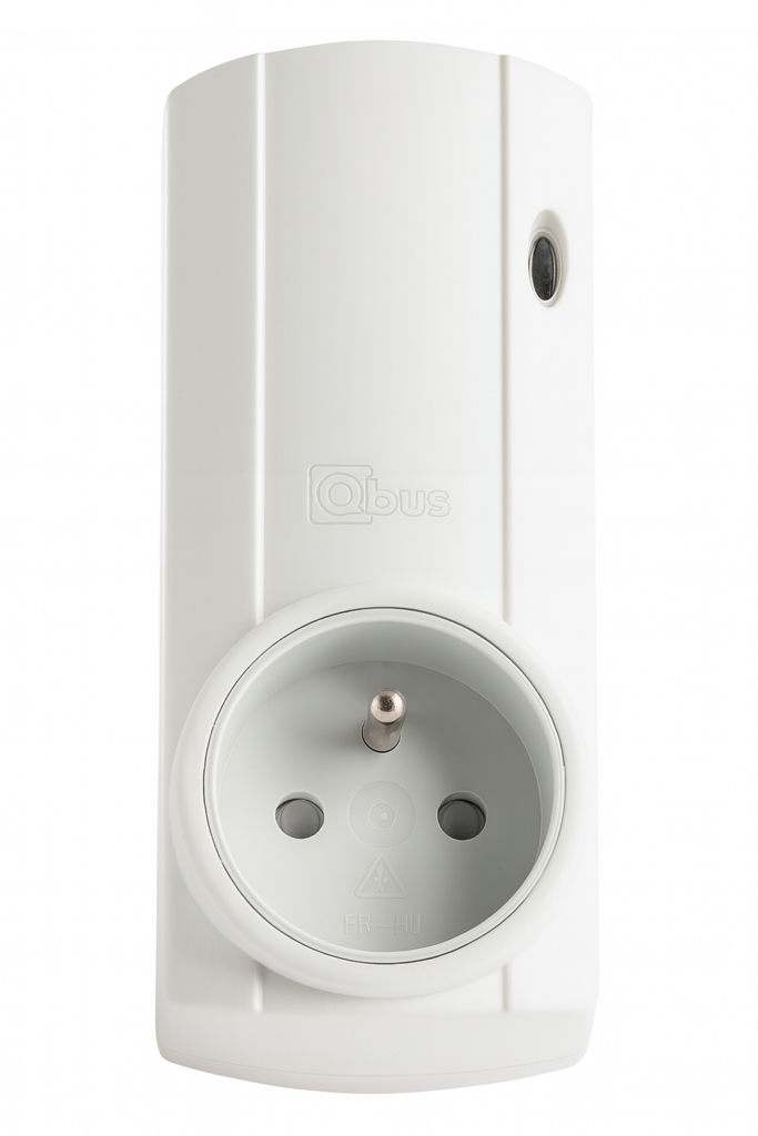 Qbus Wireless Easywave power plug ON/OFF 230V (Belgian version)