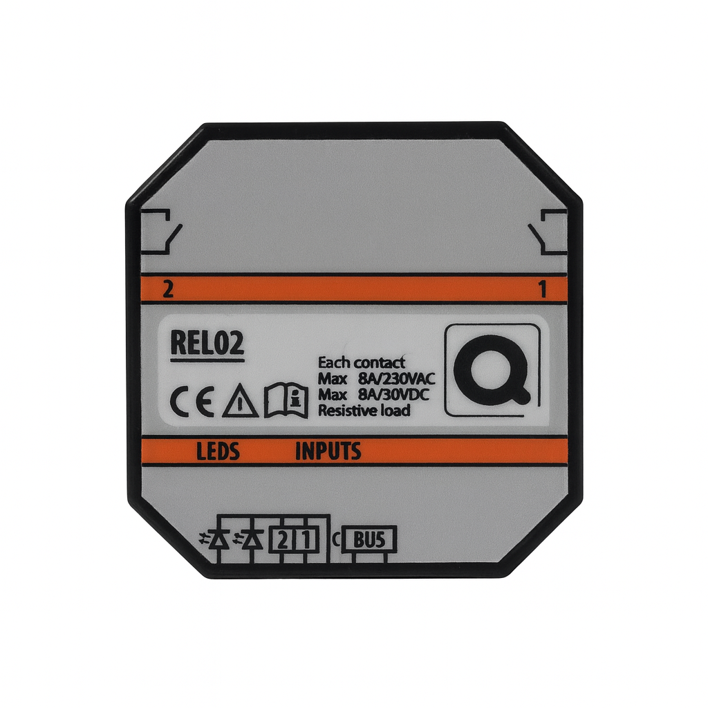 Decentral  relay module (2x8A)