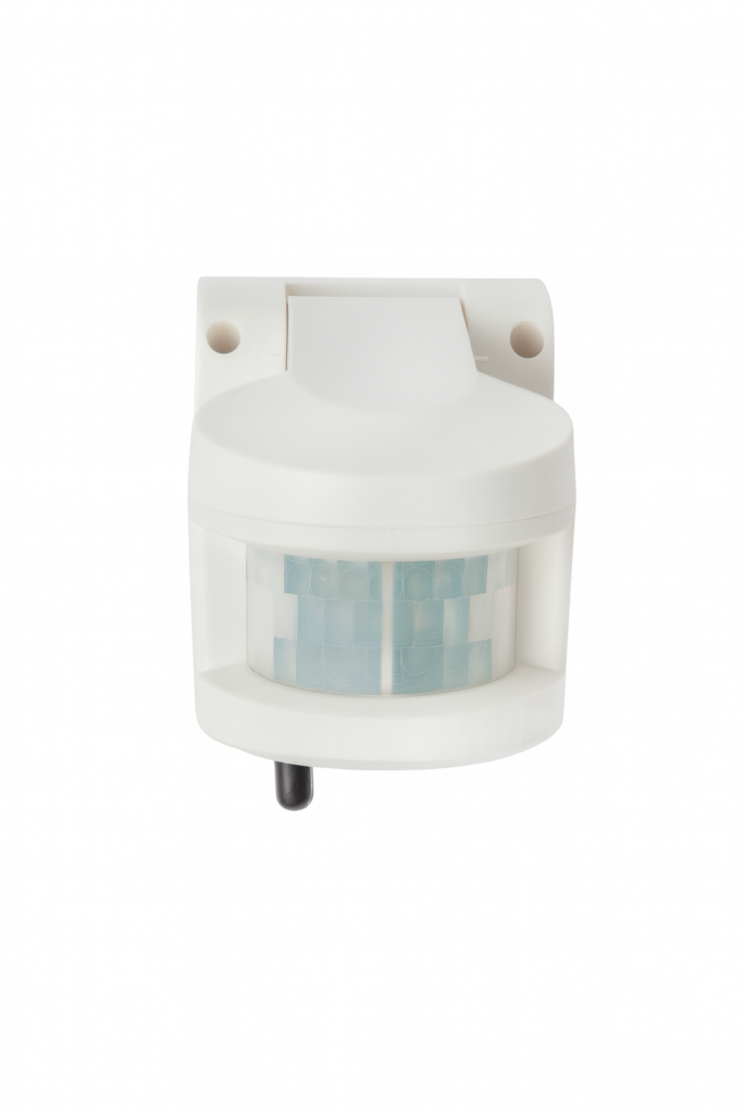 White bus-sensor for Temperature, Light, PIR motion, IP 55