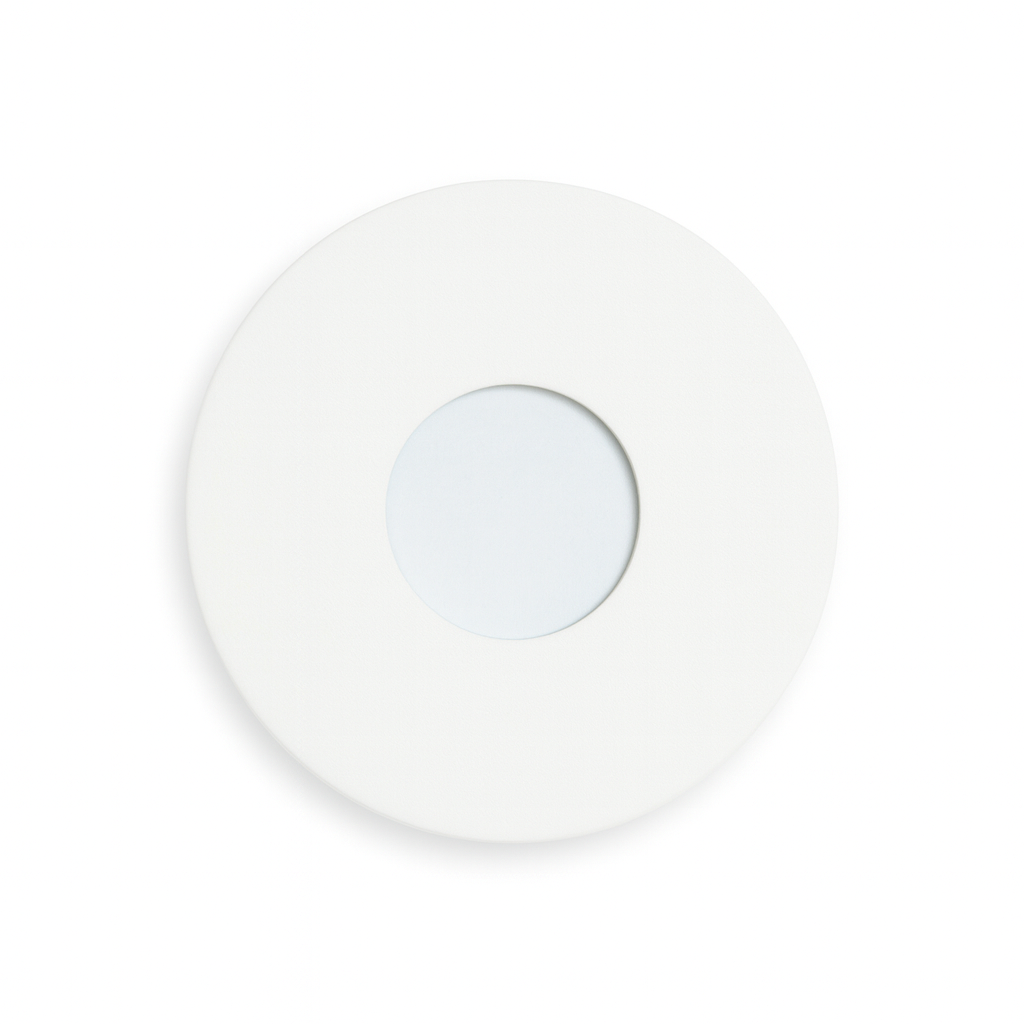 Motion & Light sensor in white housing for in-wall mounting