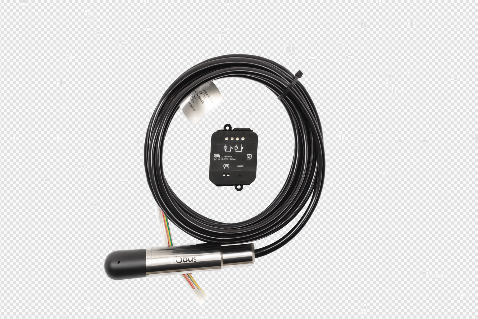 Pack with analog input module INA02 and 1 x submersible fluid level sensor 4-20mA