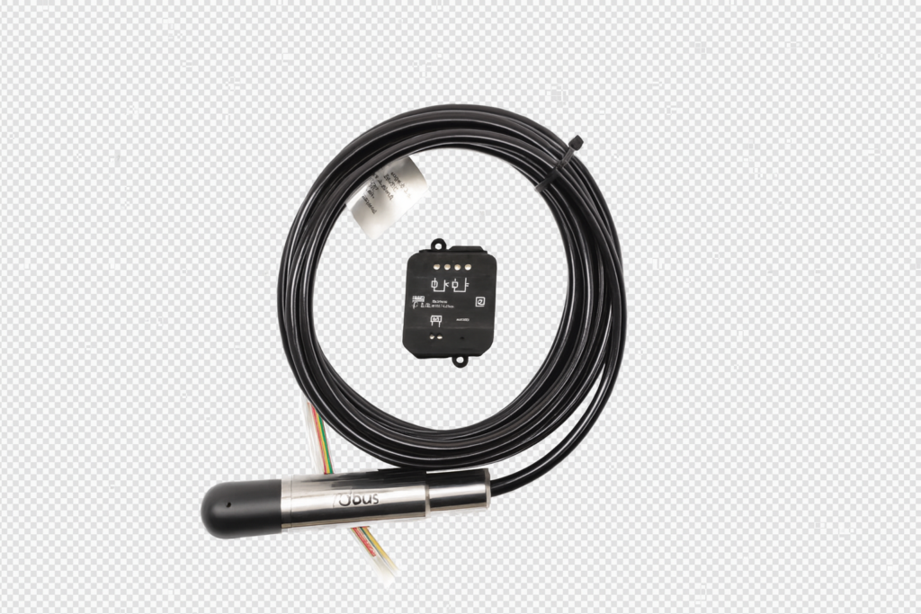 Pack with analog input module INA02 and 2 x submersible fluid level sensor 4-20mA