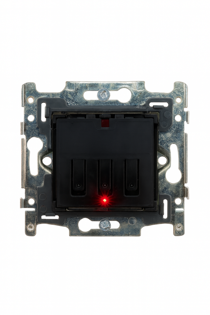 Switch 1 or 2 buttons Niko RGB without finishing set.